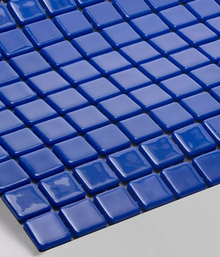 PS 27. Piscina color azul oscuro