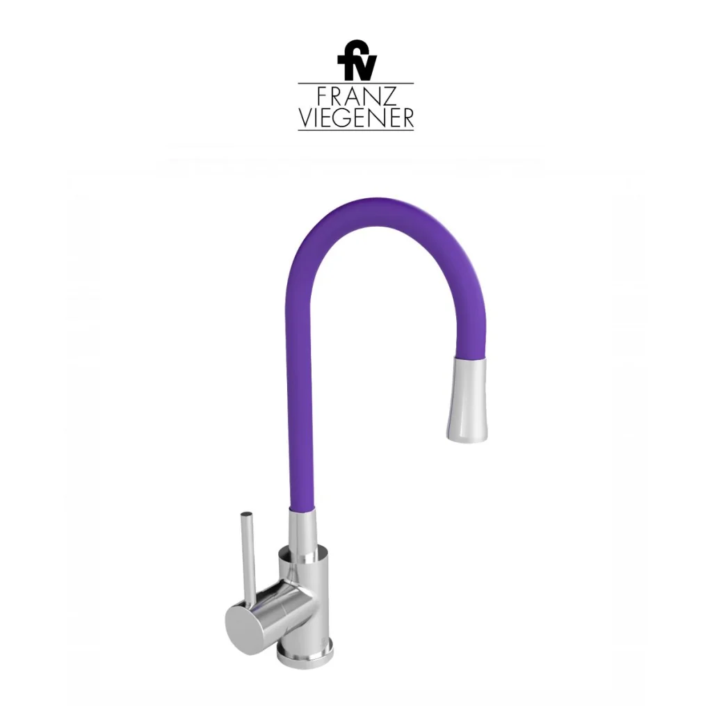 Monocomando Colorflex Violet Para Lavaplatos