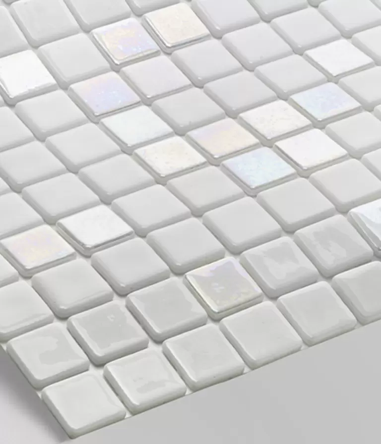 Mosaico Blanco Brillo