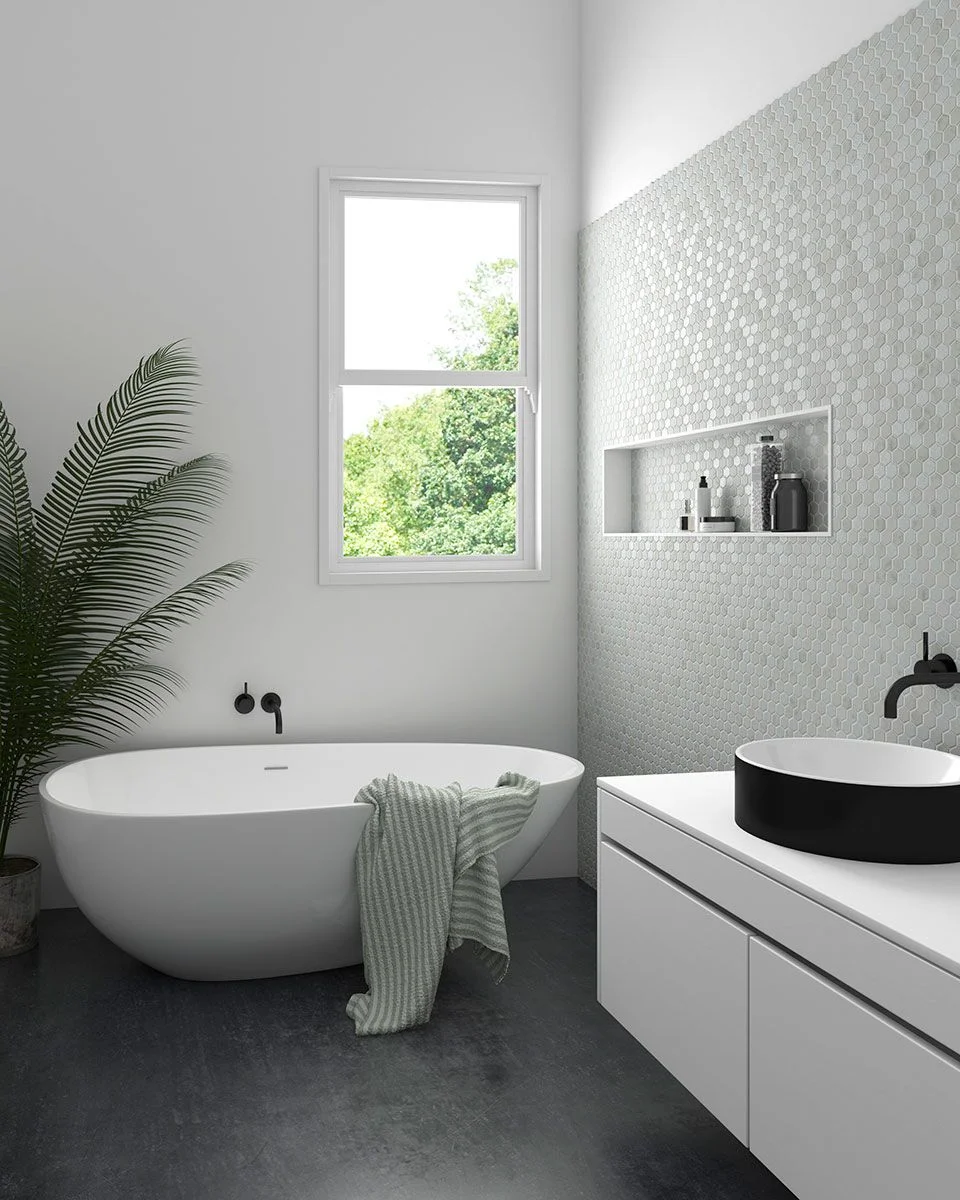 Carrara Hex