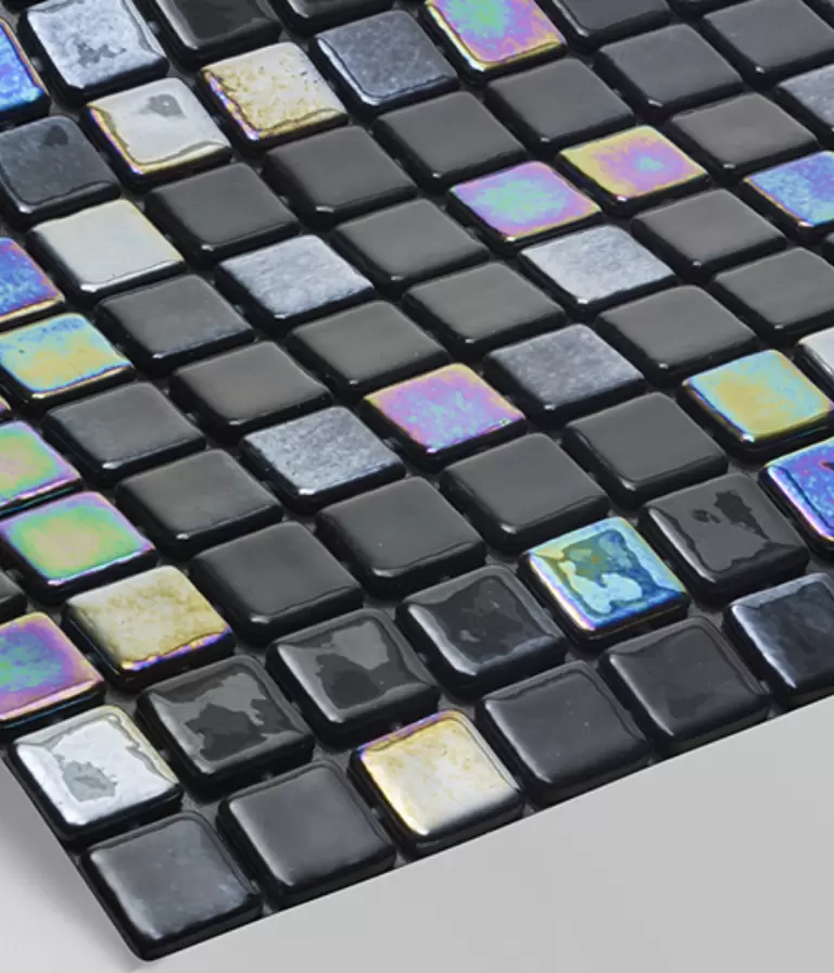 Mosaico Negro Brillo